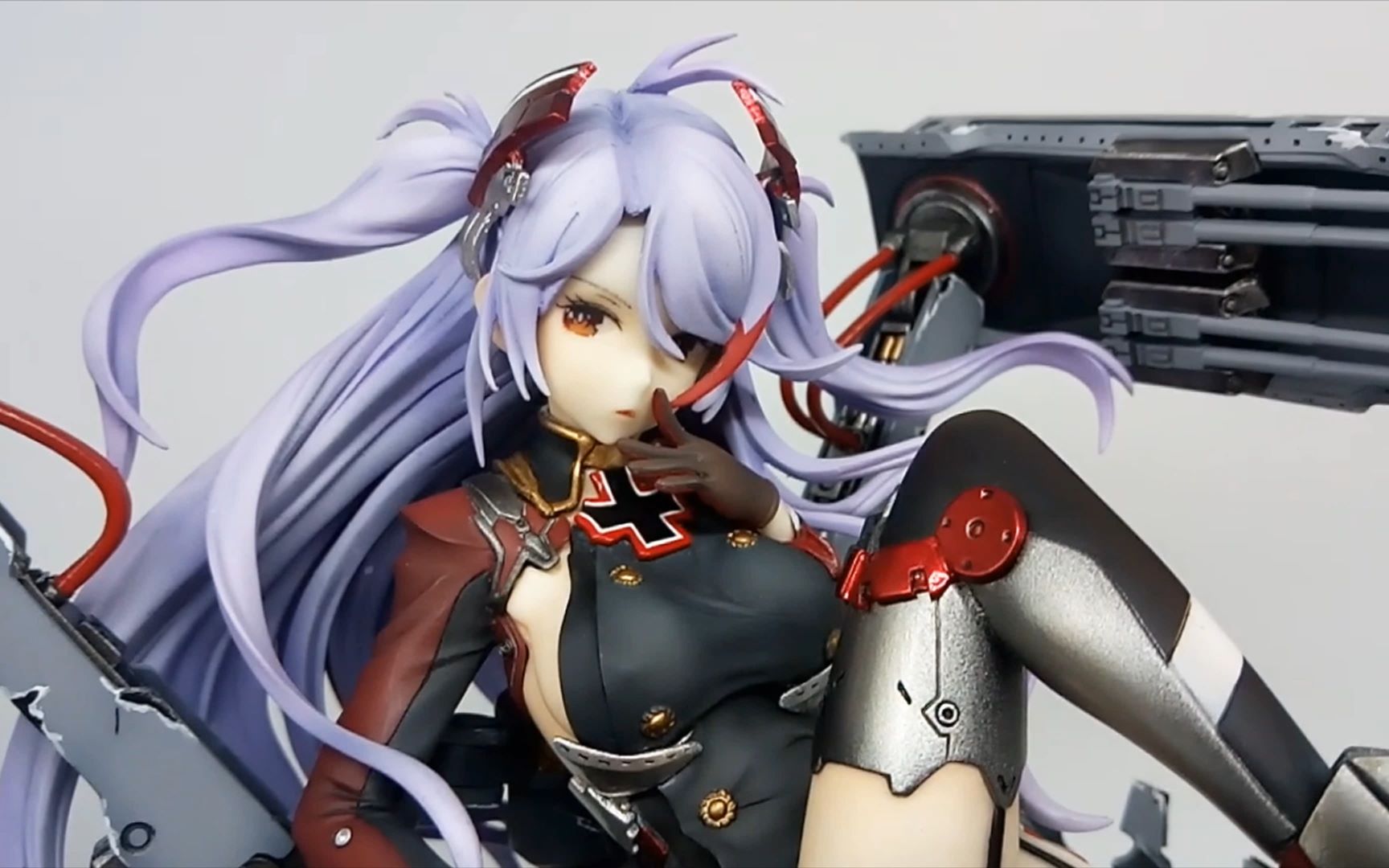 figure萌域赏谁不喜欢吃手手呢碧蓝航线欧根亲王gk手办涂装完成品展示