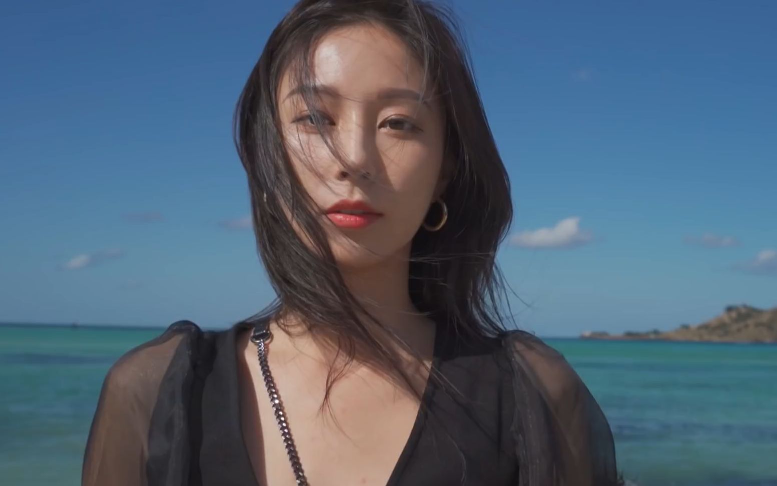 韩国绝美超模 金宝拉 海边vlog_哔哩哔哩_bilibili