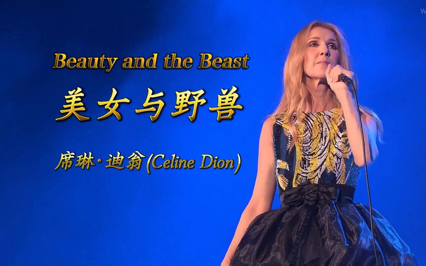 《Beauty and the Beast》美女与野兽,席琳ⷨ🪧🁨Celine Dion)2018巡演亚洲日本,中英文字幕哔哩哔哩bilibili