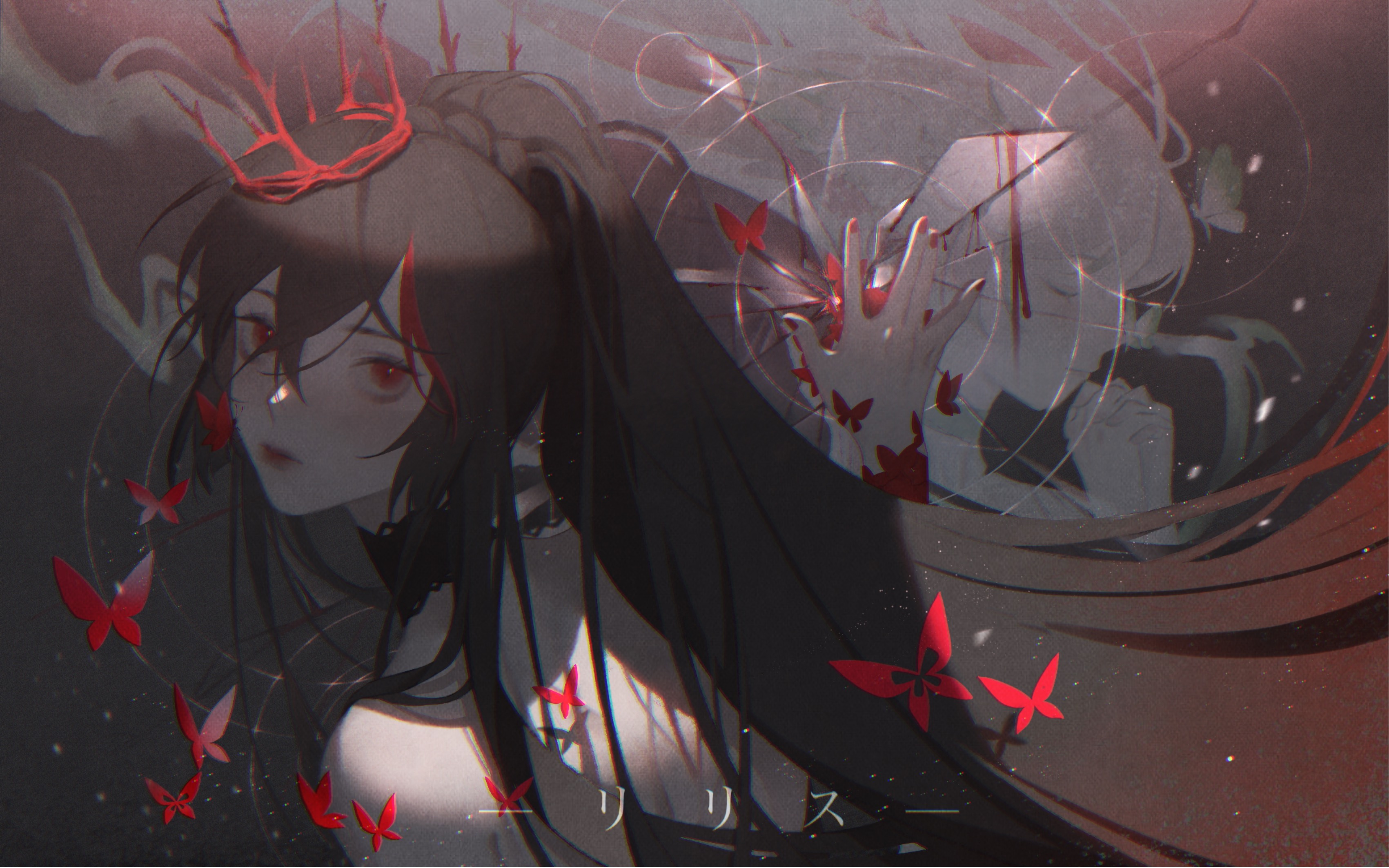 活动  【解神者】【绘画过程】-染血的女神