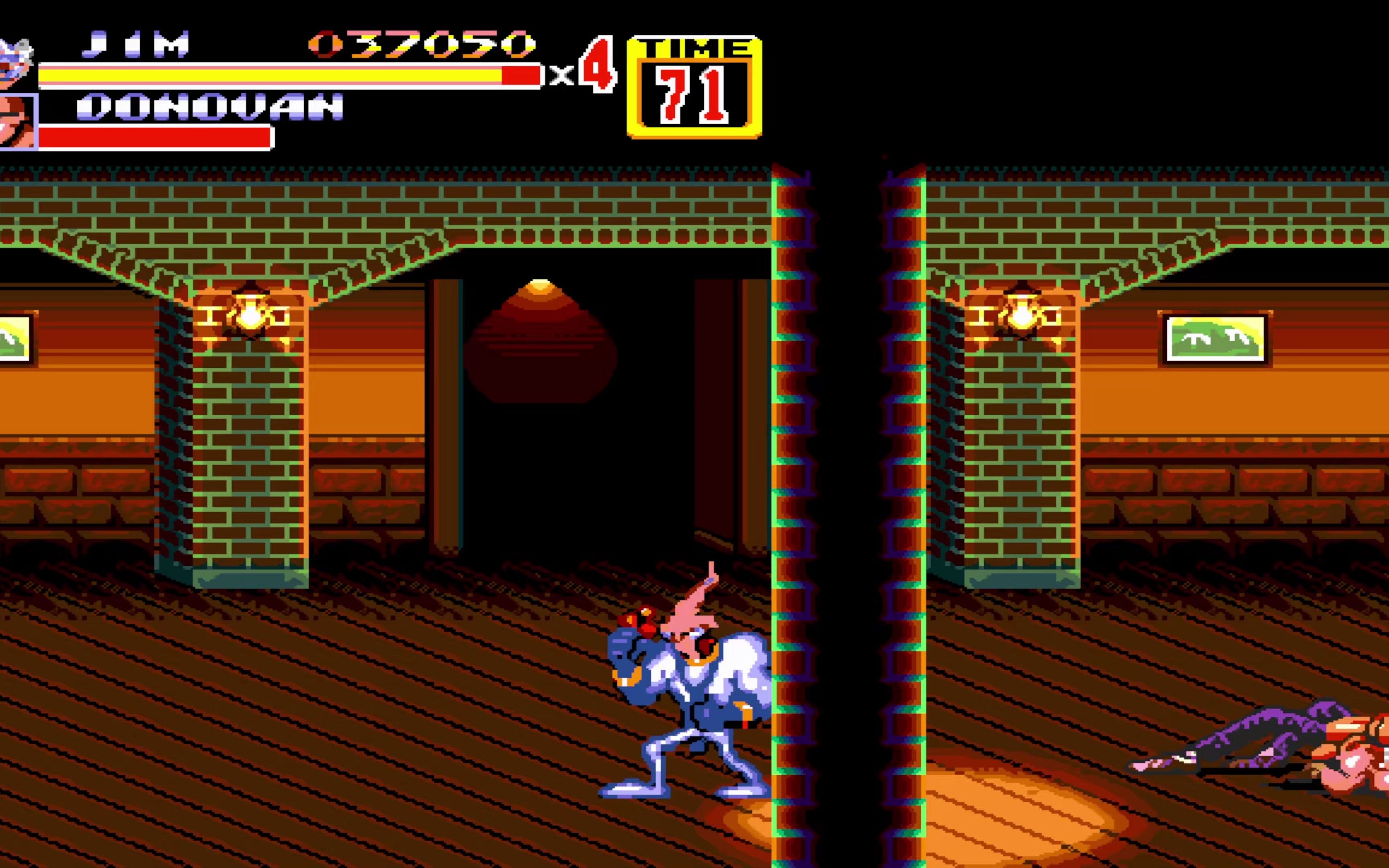 md 怒之铁拳2 美版 earthworm jim earthworm jim in streets of rage