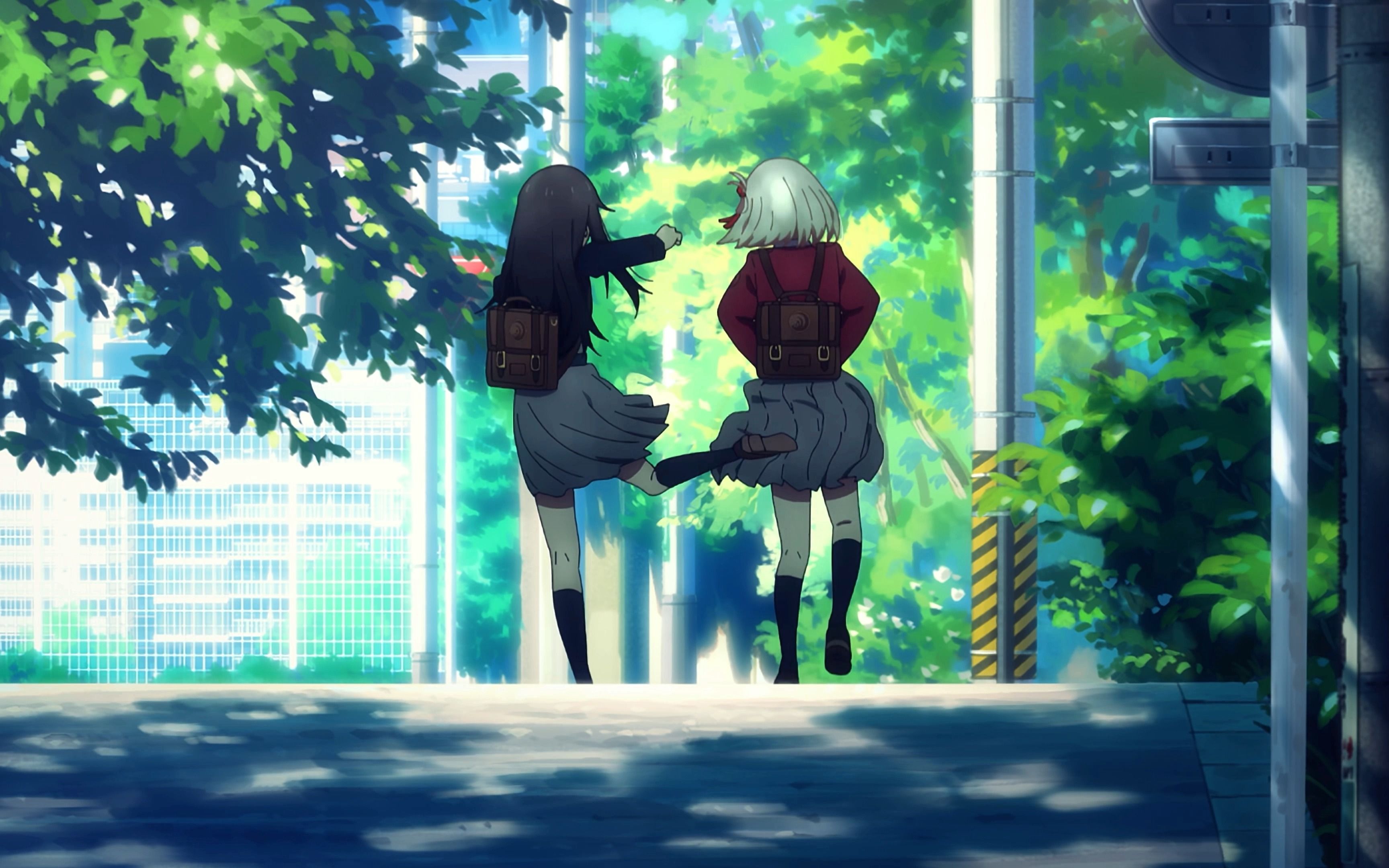 【4k纯享/lycoris recoil】给你一个星守般的jk盛夏