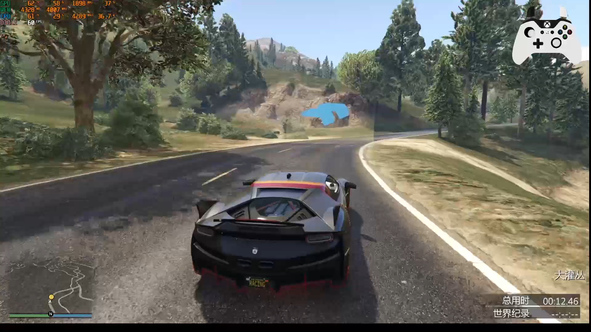 山道之王r 义塔力rsx 5.36.652 这就是top跑车的操控吗