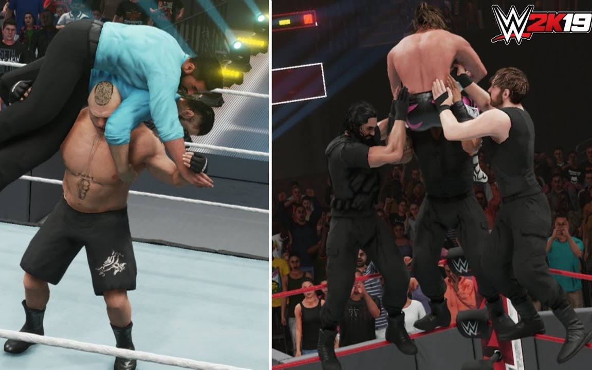 [图]【WWE 2K19】所有 OMG时刻 盘点！