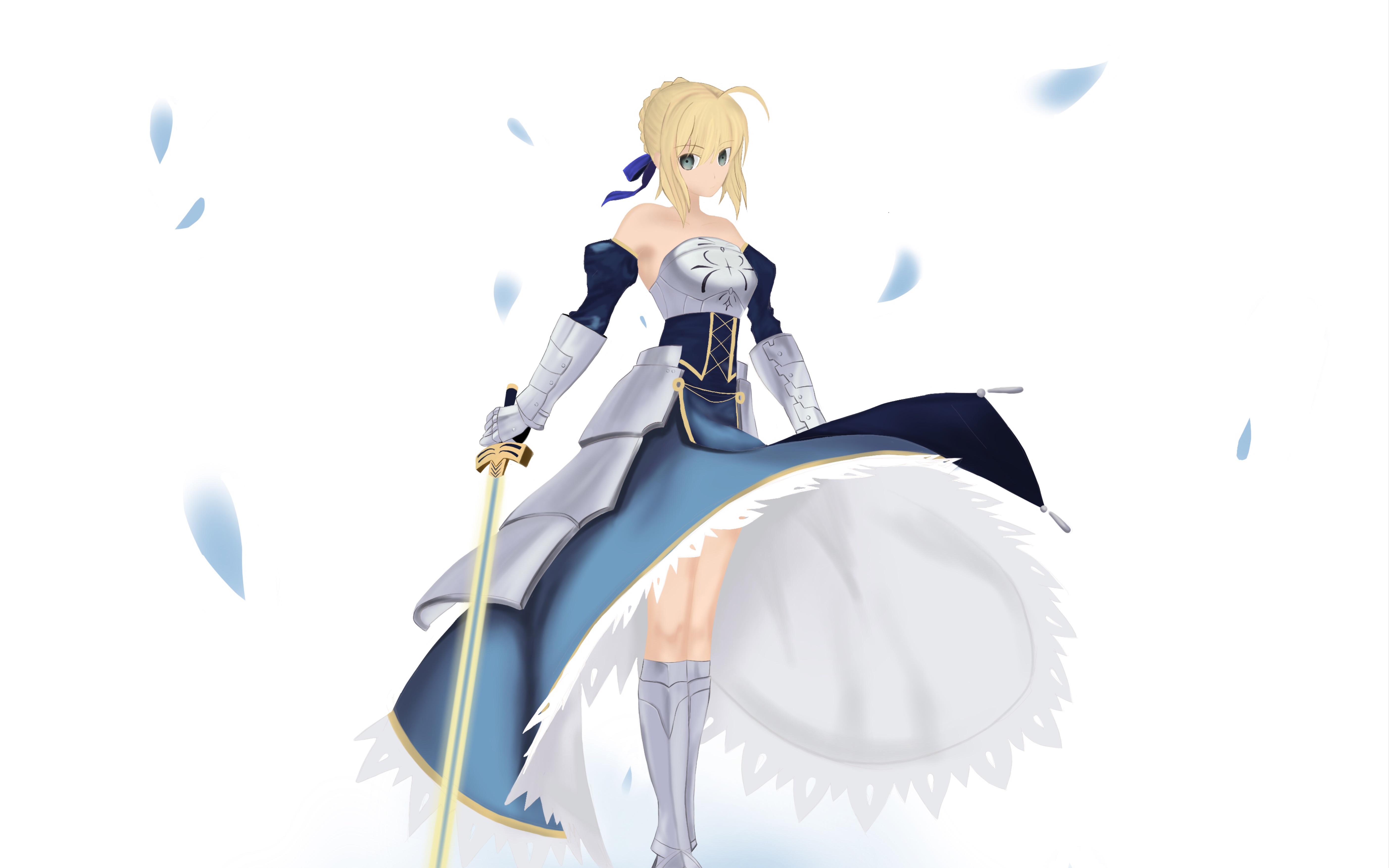 绘画过程saber阿尔托莉雅61潘德拉贡