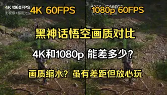 黑神话悟空4K对比1080P能差多少，香槟可开，喜报可传！