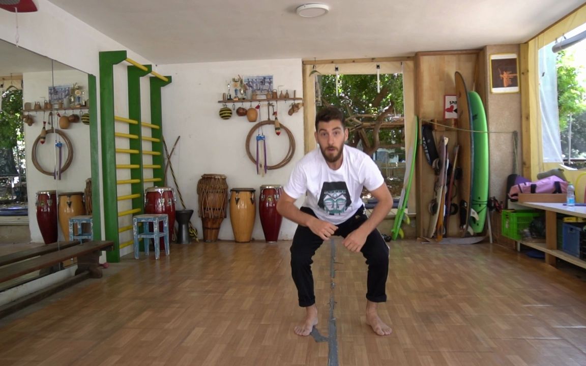 巴西战舞入门教程丨d3 macaco丨capoeira卡波耶拉