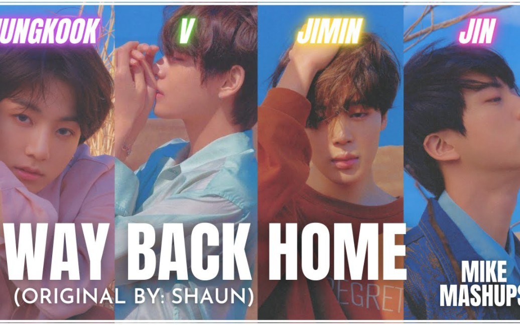 [图]【AI COVER】BTS Vocal line - WAY BACK HOME