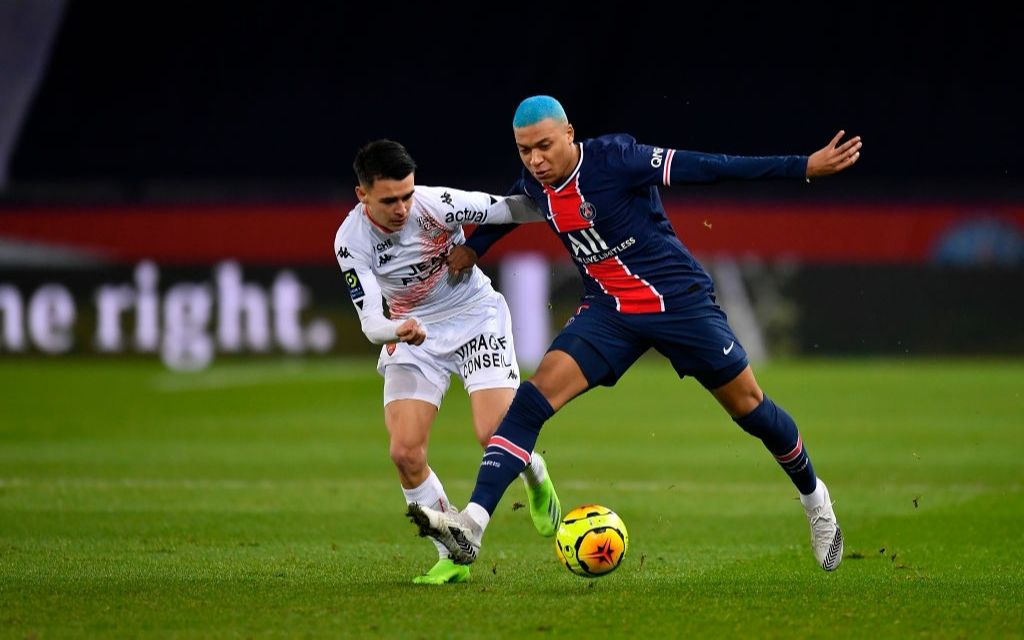 2020-2021赛季法甲第14轮 巴黎圣日耳曼vs洛里昂 全场集锦