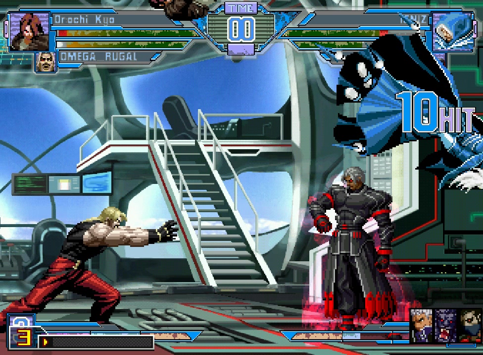 [图][MUGEN]OROCHI KYO、OMEGA RUGAL VS IGNIZ、ZERO