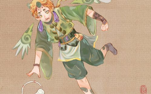 【拟人】国家宝藏——妇好鸮尊 绘画过程(我可是战神 !