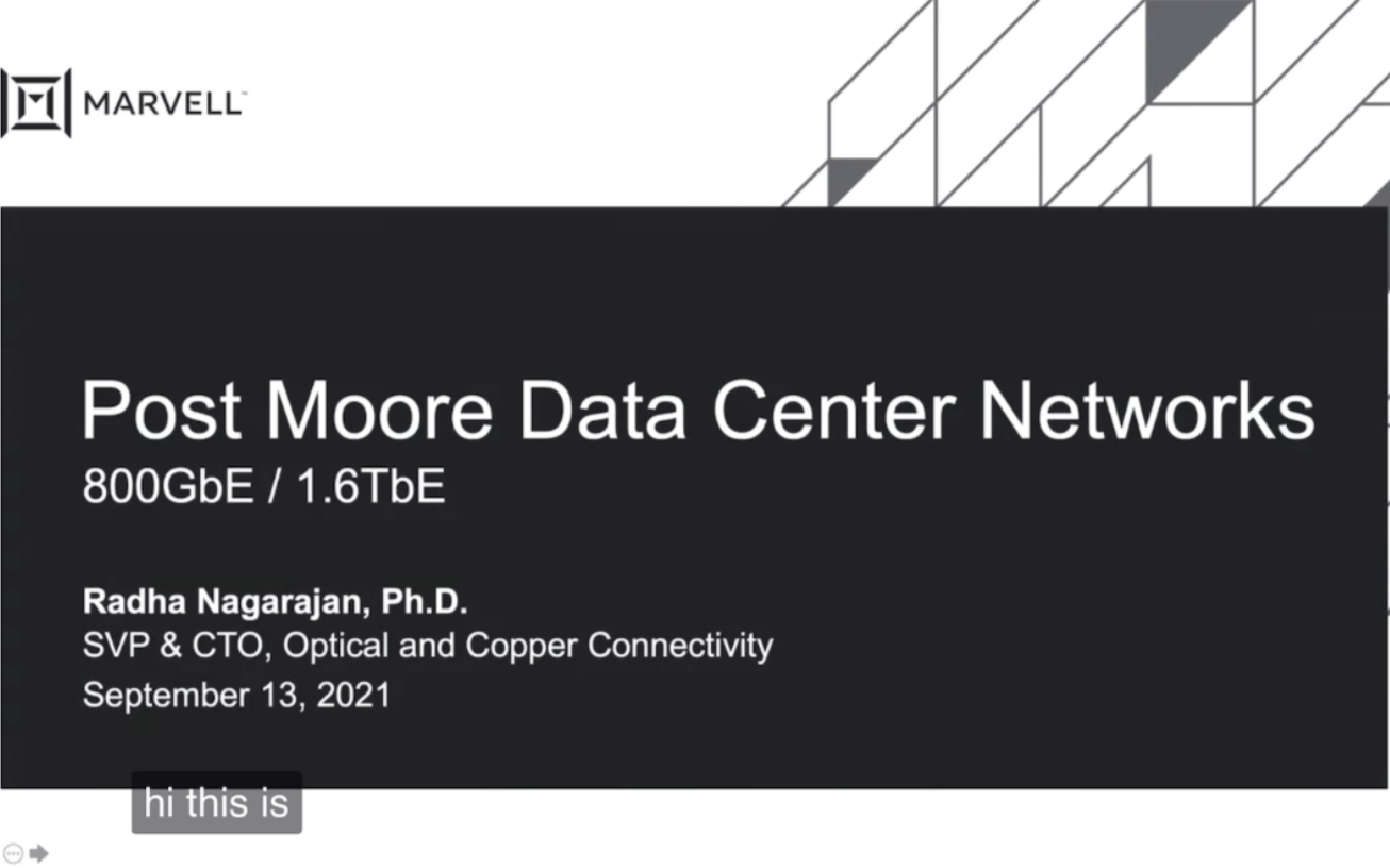 Post Moore Data Center Networks for 800GbE/1.6TbE 后摩尔时代的800G/1.6T哔哩哔哩bilibili