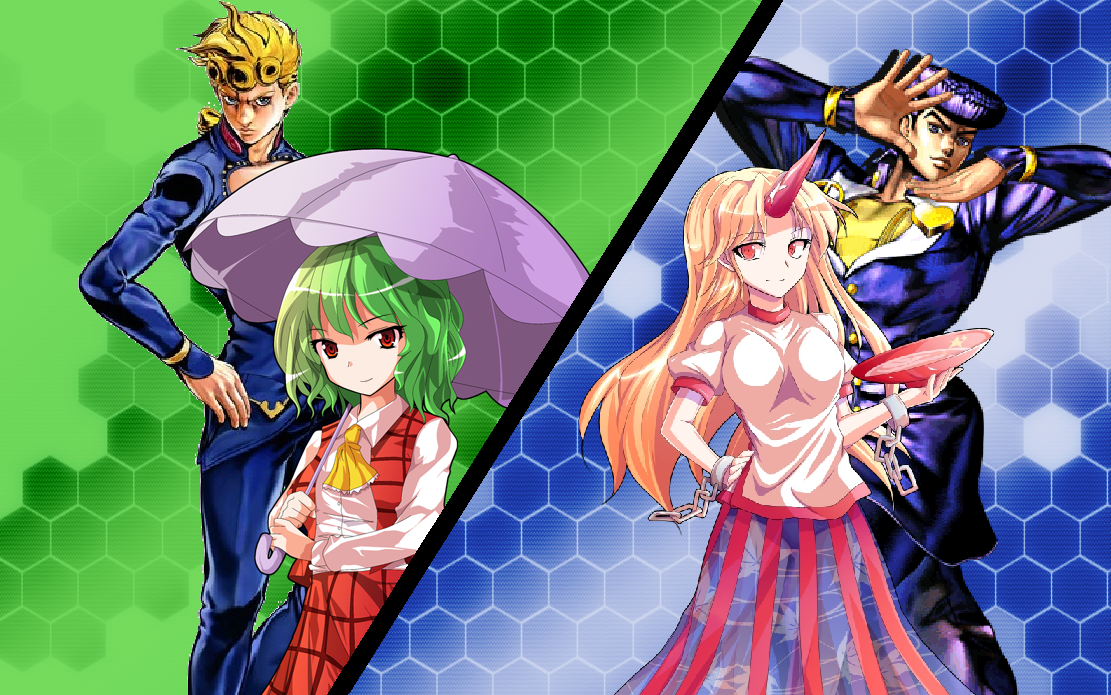 【mugen】風見幽香&喬魯諾 vs 星熊勇儀&東方仗助