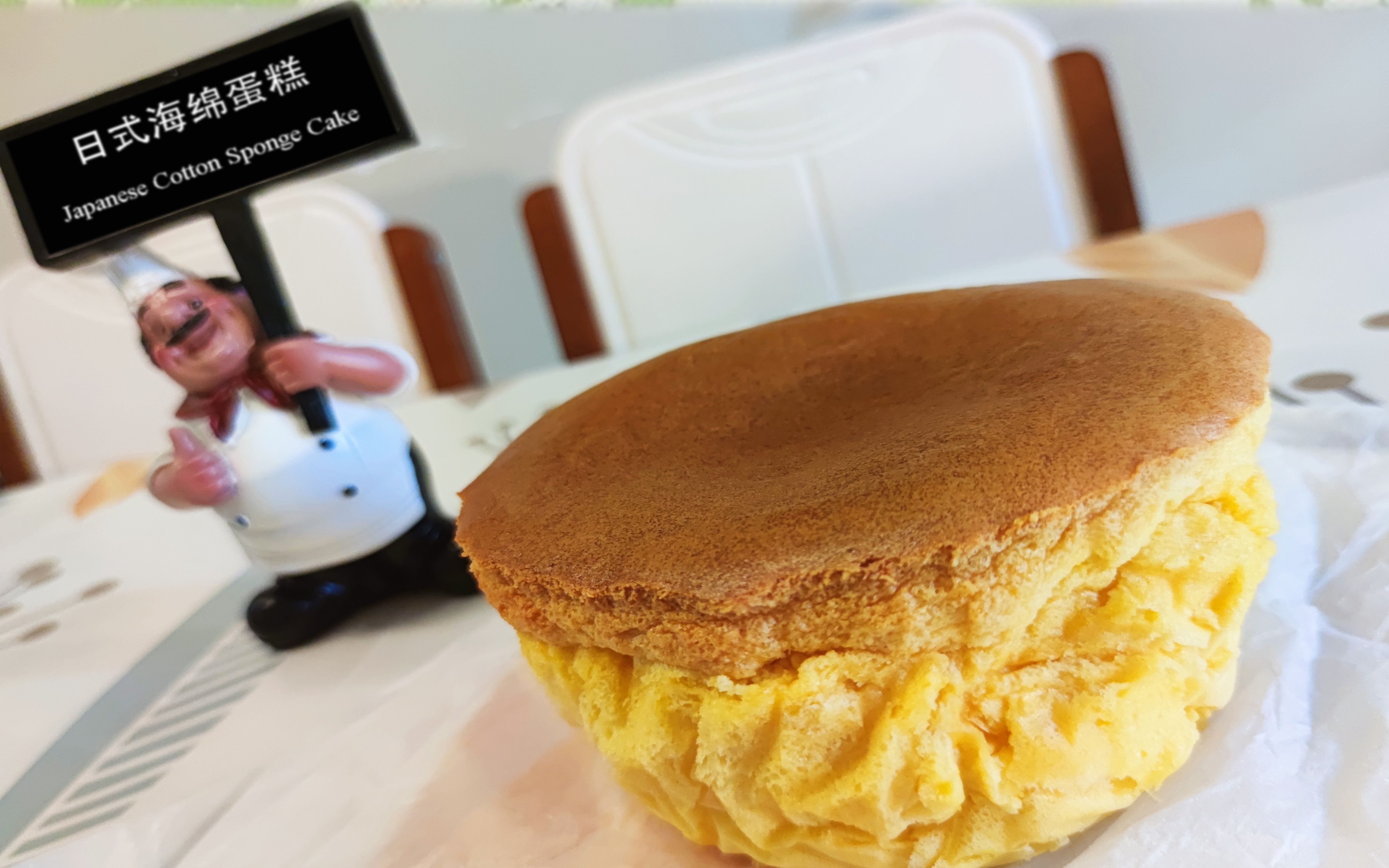 日式海绵蛋糕,第一次做成功的蛋糕 | 烘培记