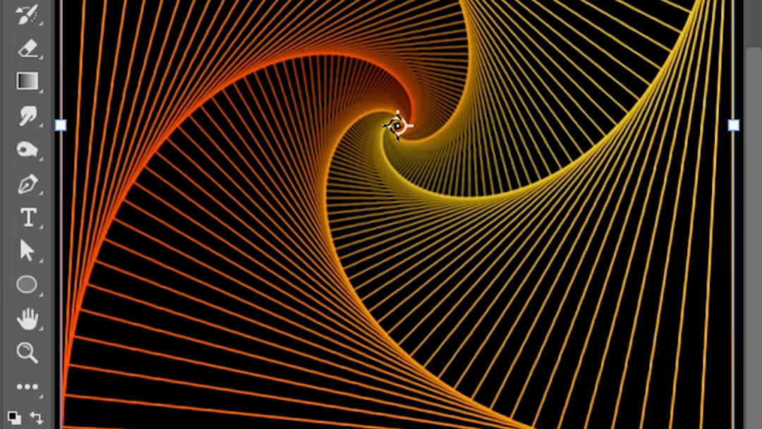 制作矩形渐变螺旋效果