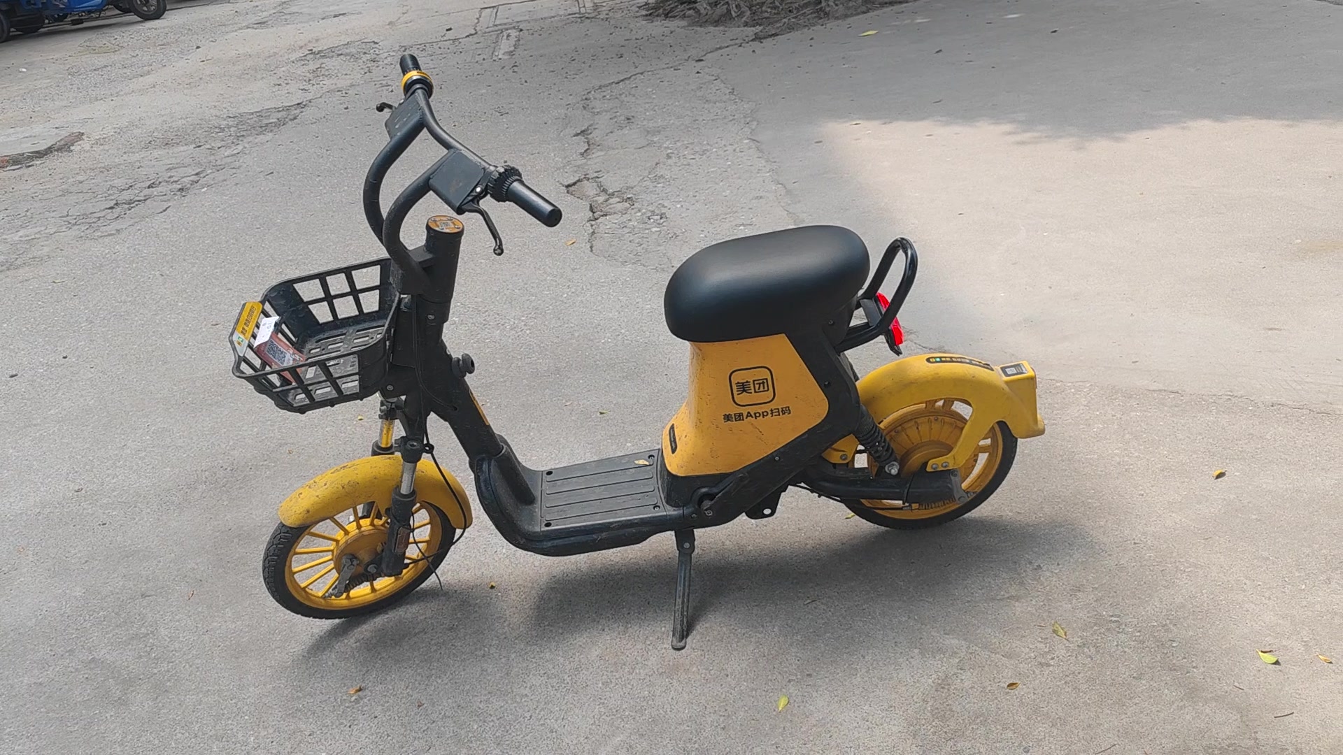 韶关曲江美团共享电单车
