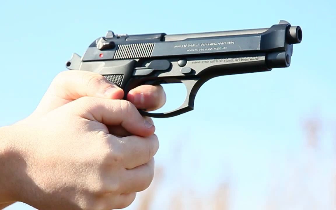 beretta 92fs 手枪 射击