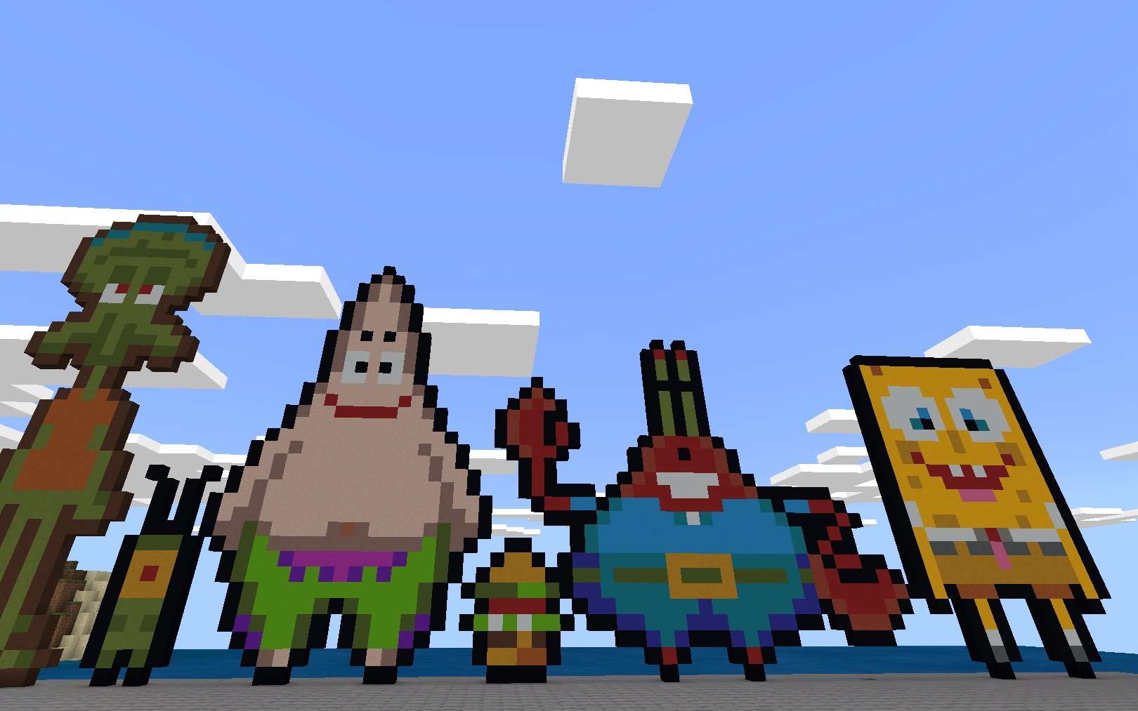 《我的世界》蟹老板 ——像素版五期