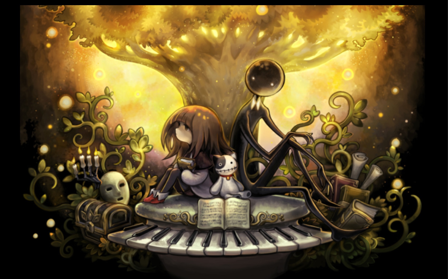 【deemo】古树旋律v405 全剧情动画一览(含结局模式歌曲fluquor)