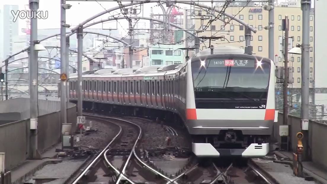 中央线快速E233系 东京站 进站上下客出站仅需3分钟整!_哔哩哔哩 (゜-゜)つロ 干杯~-bilibili