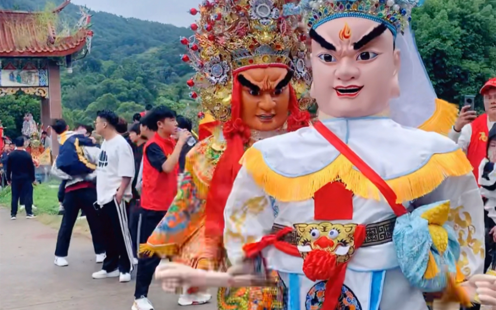 热门 福建福州长乐金峰台瑶游神 小白马 年年换新装 #民俗文化 #非遗