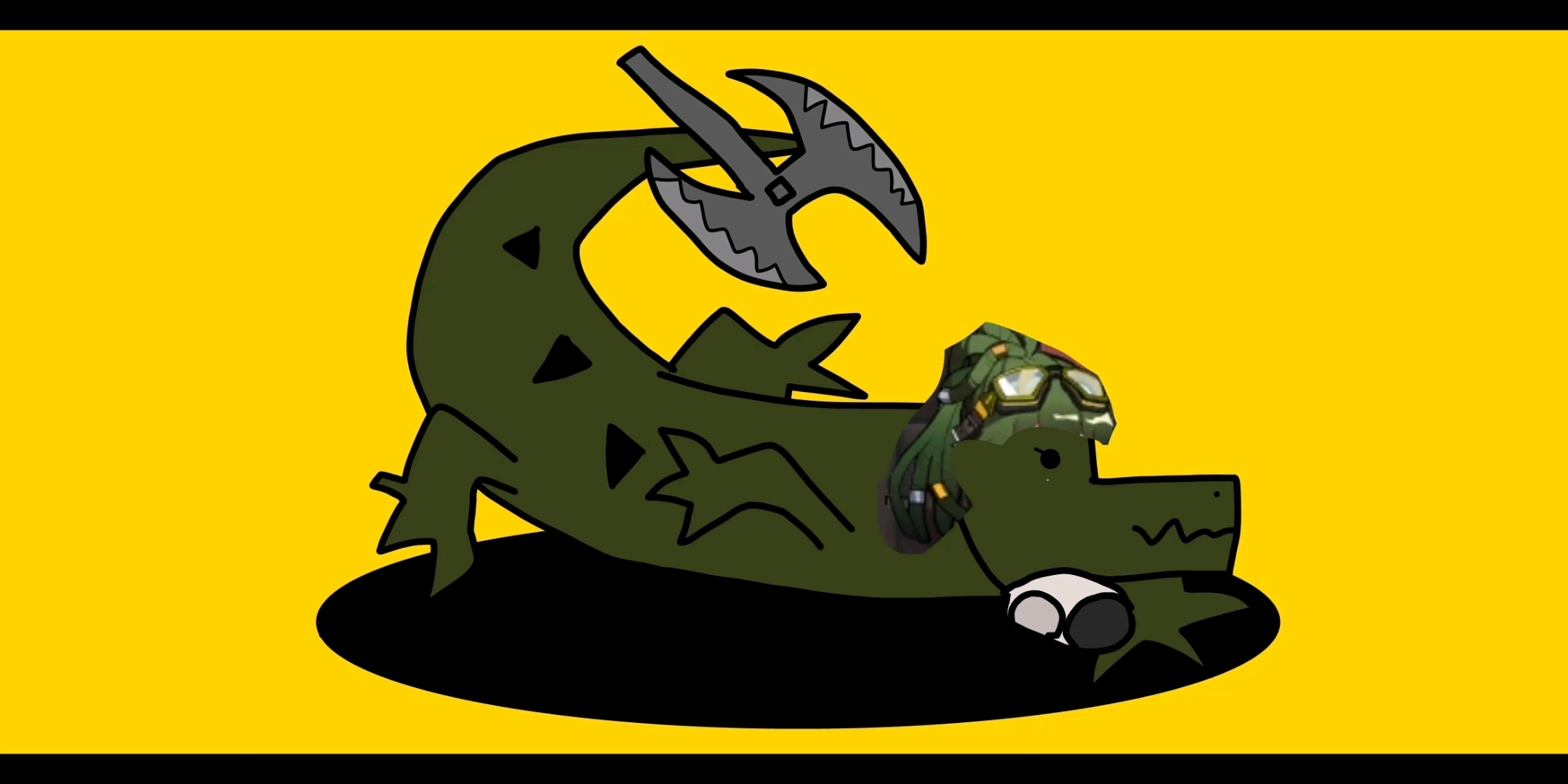 【明日方舟】life goes on 但是无敌大鳄鱼