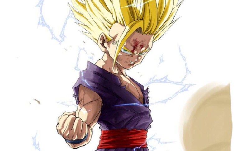 加了一些原画还原超二悟饭巅峰时刻_哔哩哔哩 (゜-゜)つロ 干杯~-bili