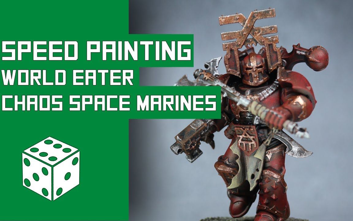 [图]【转】如何涂装混沌星际战士 吞世者/World Eaters 生肉 战锤40k 棋子 Pete The Wargamer P2