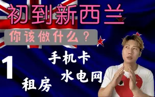 Download Video: 第一次来新西兰生活，先做这些事（上）— 手机卡，租房，水电网