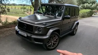 Video herunterladen: 奔驰AMG W465 G级 AMG G63 2025 奔驰先生第一人称试驾