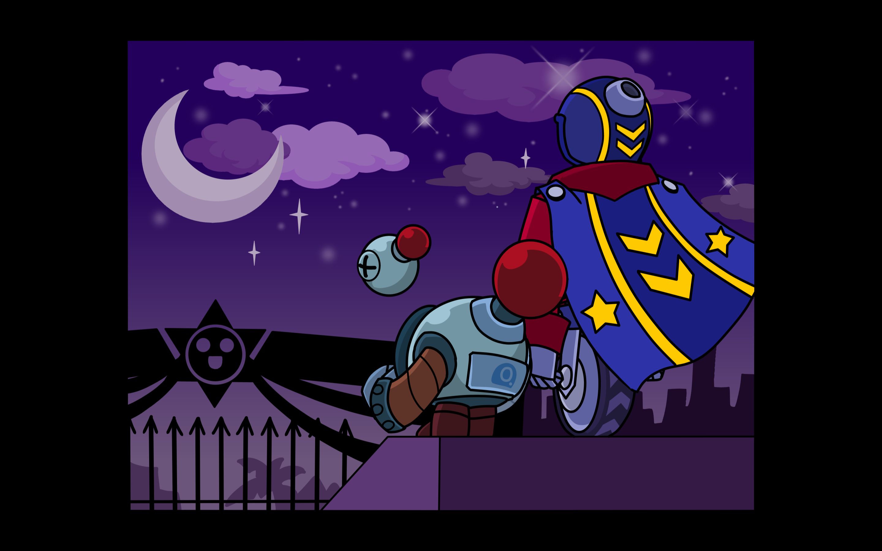 【荒野乱斗手书动画】midnight moon(斯图x纳妮)