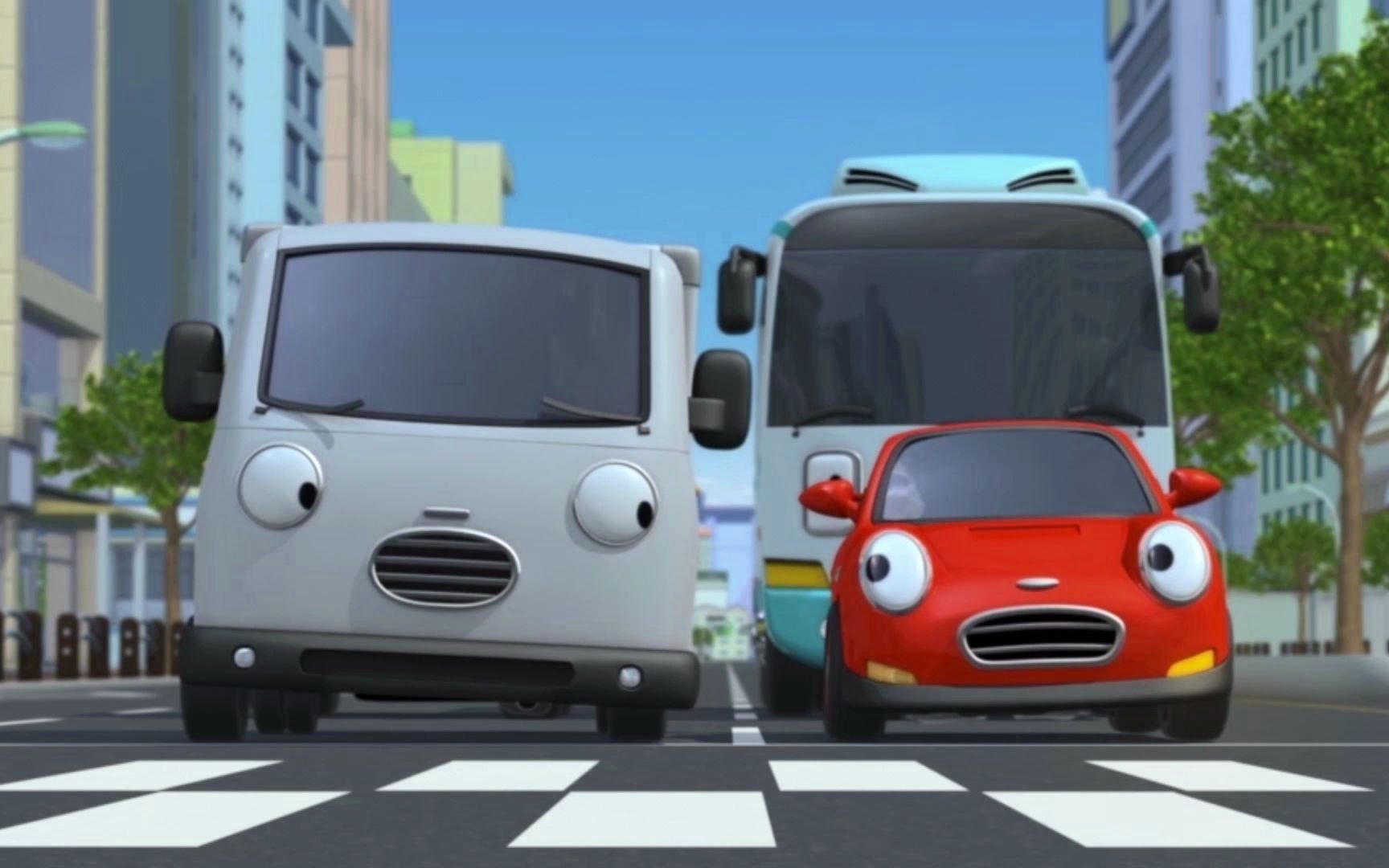 小公交车太友第一季 e08_想换新轮胎