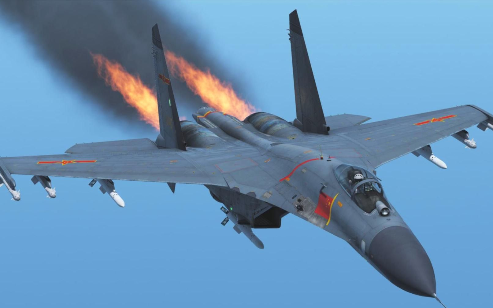 歼11在10000米高空双发失火还能安全返回机场迫降吗dcs