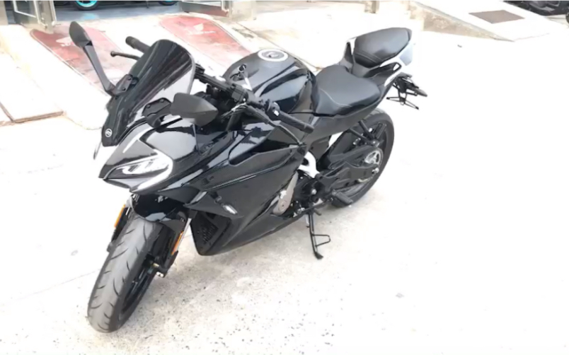 (春风250sr爆改黑武士) 可能是焦作首台黑武士车主 嘻嘻嘻