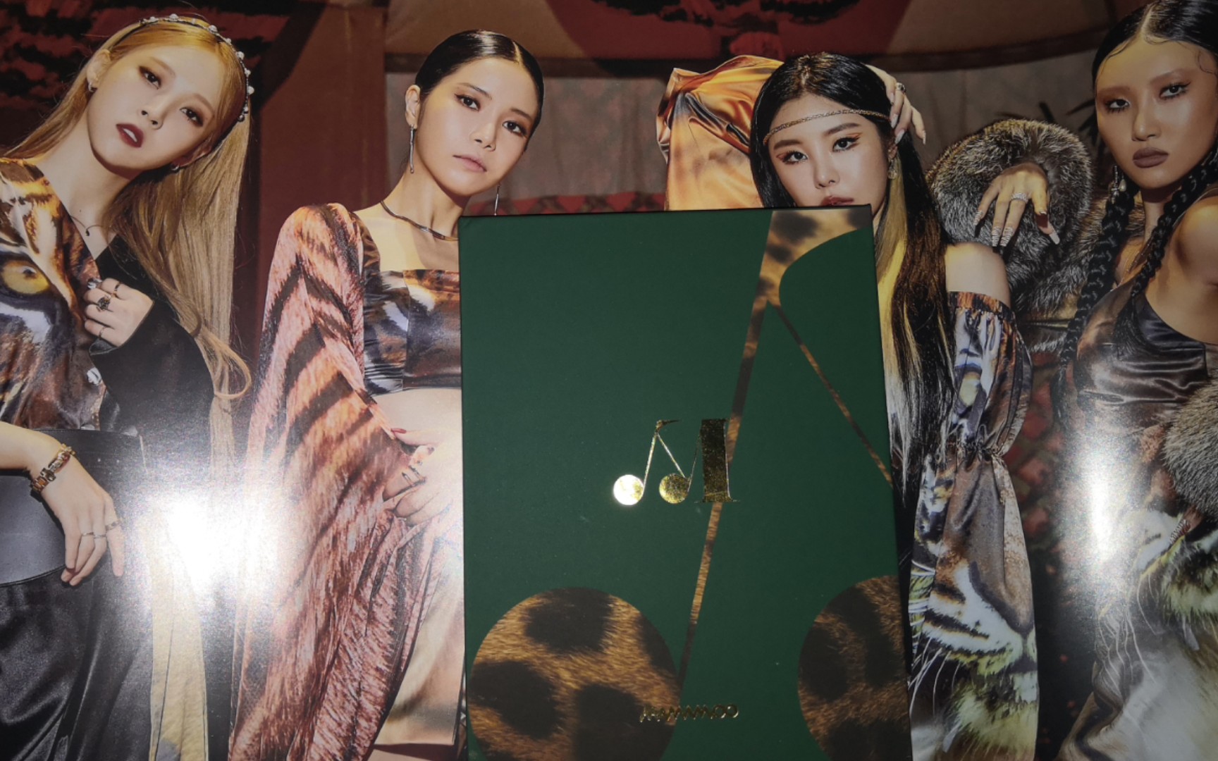 入坑mamamoo的第一张专辑开箱!