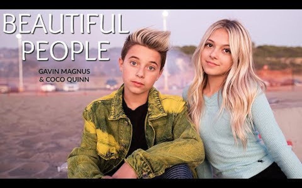 [图]Ed Sheeran, Khalid - Beautiful People (Gavin Magnus Cover ft. Coco Quinn)