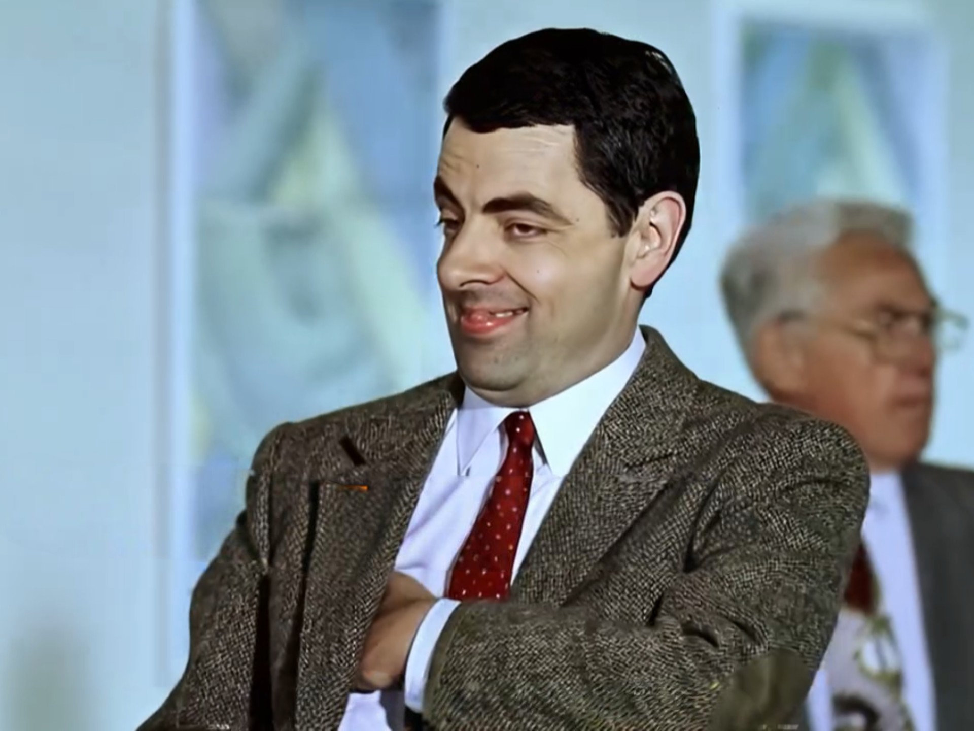 憨豆:今天没吃药,感觉自己萌萌哒!