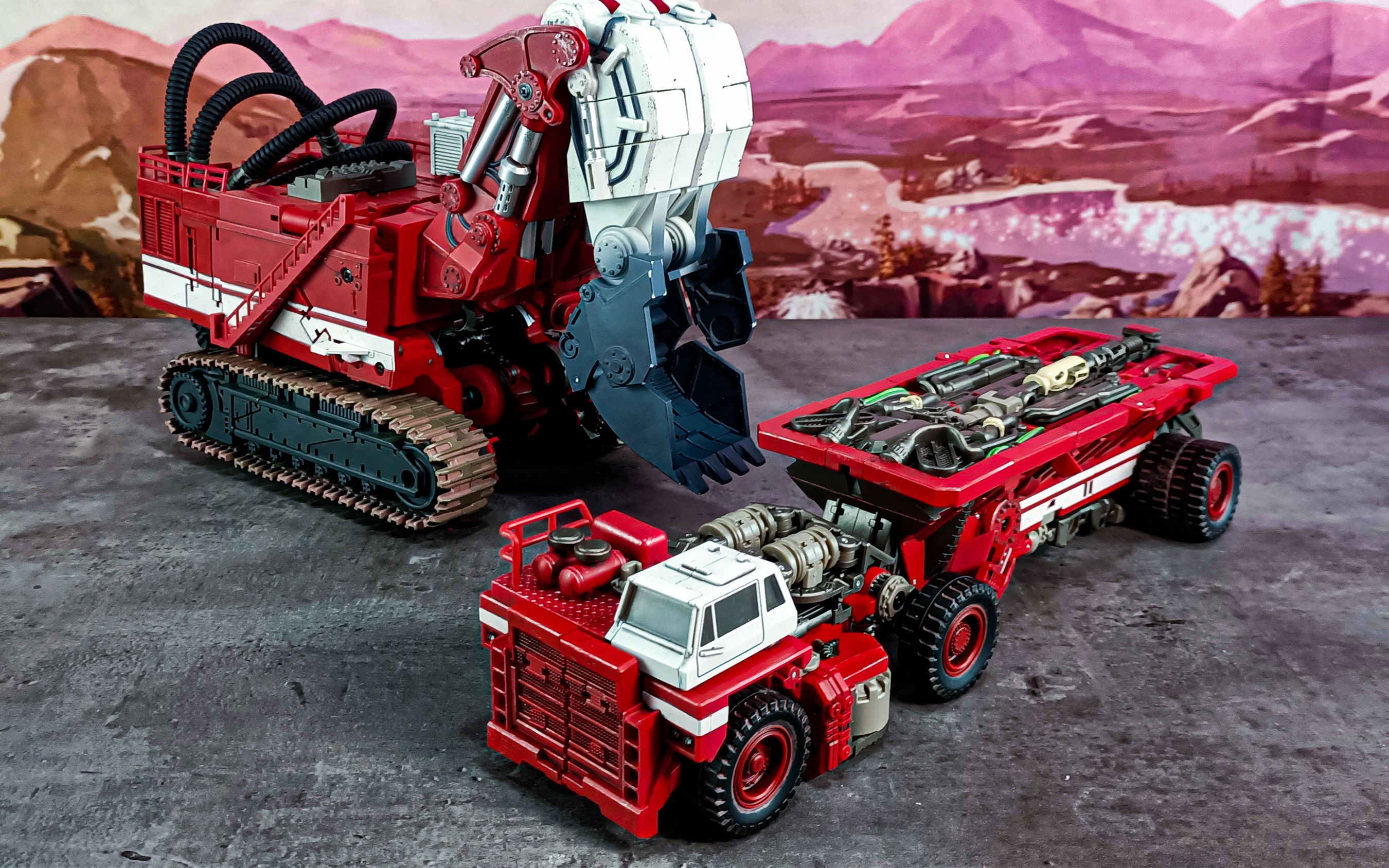 定格动画丑出强大电影大力神ds超载变形展示