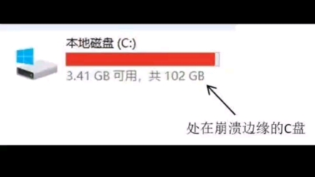 [图]电脑C盘爆满、出现卡顿，教你一招解决！