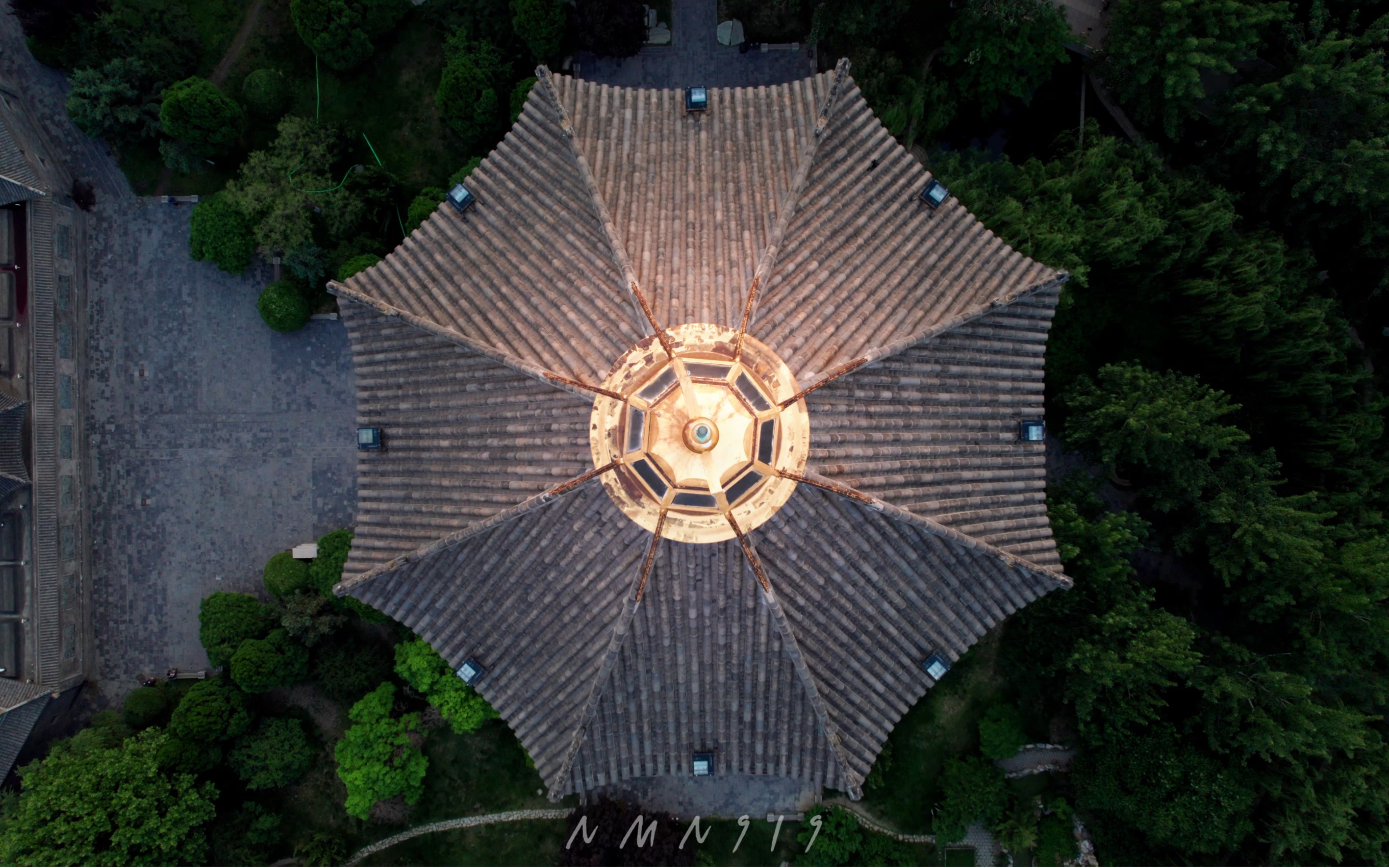 air2s航拍天津宁园致远塔_哔哩哔哩_bilibili