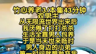 【竹心养老3】双男主|从无限流世界出来后，我厌倦了打打杀杀，生活全靠男人包养，于是当末世来临时，男人身边的小弟第一时间就想抛弃我