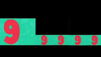 8秒倒计时 (数独9进制，精确到9⁻⁴秒，彩色数字，每秒报数)