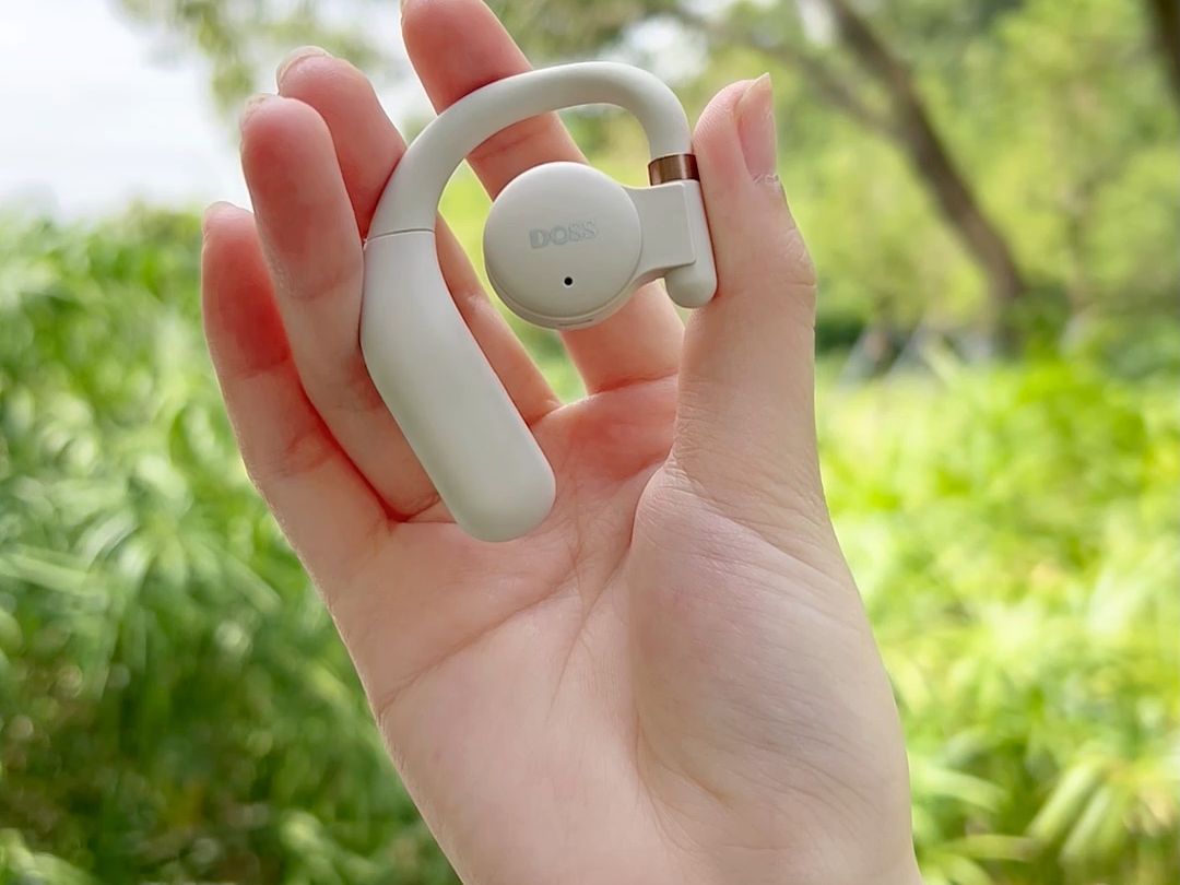 自由奔跑:doss开放式运动蓝牙耳机助你放飞激情 #无线蓝牙耳机