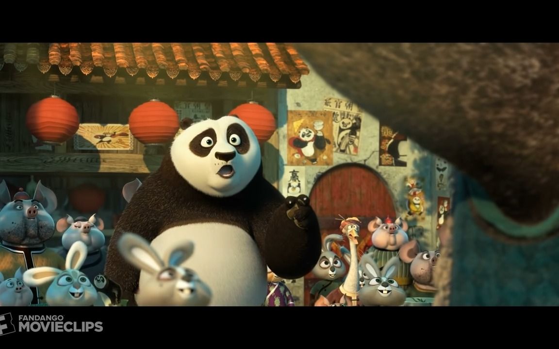 [图]【功夫熊猫 3】Kung Fu Panda 3 (2016) - Po's Real Dad Scene (2／10) _ Movieclips