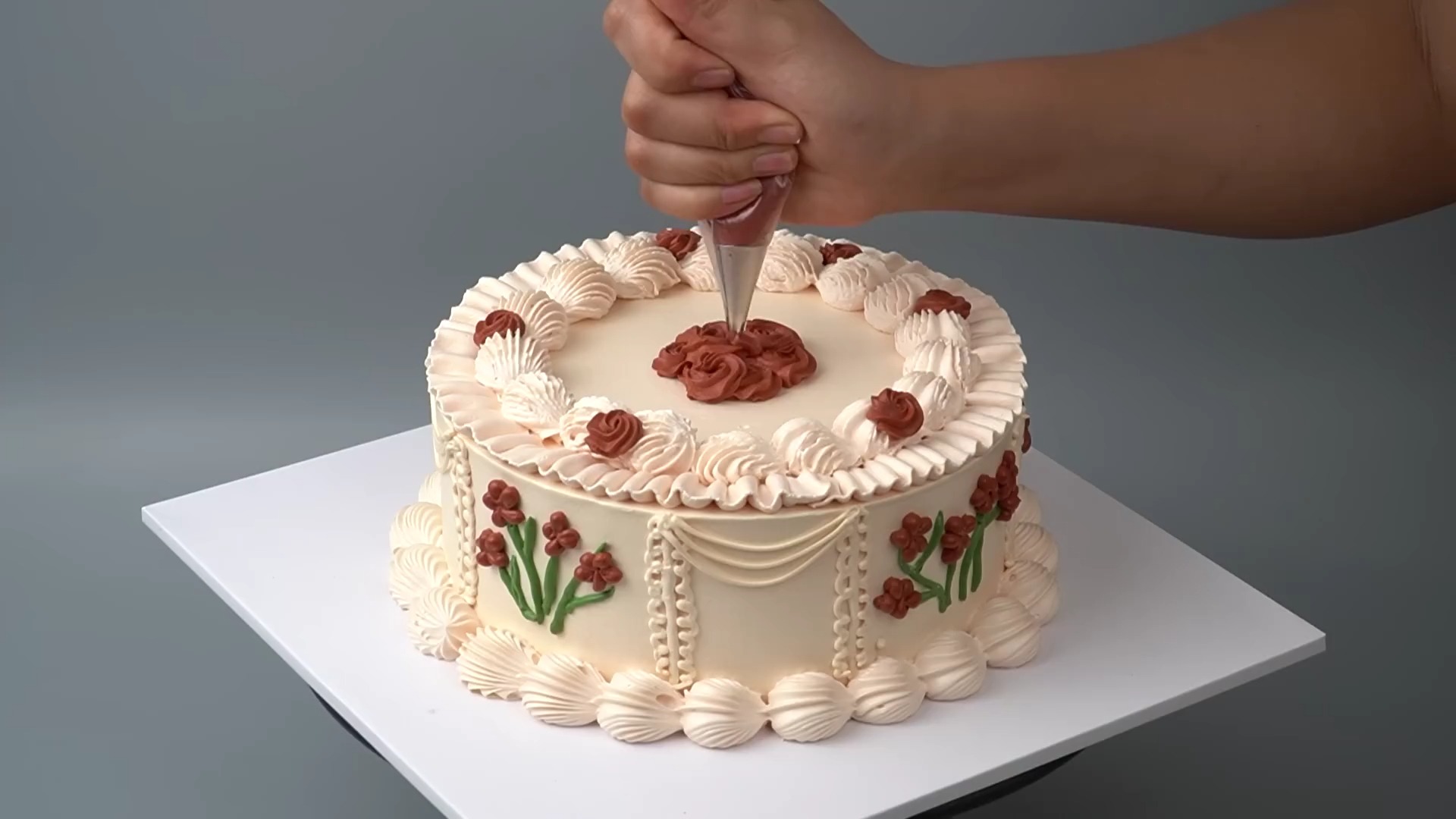 解压素材 蛋糕制作甜点制作视频 小说推文素材 高清无水印;附100g高清