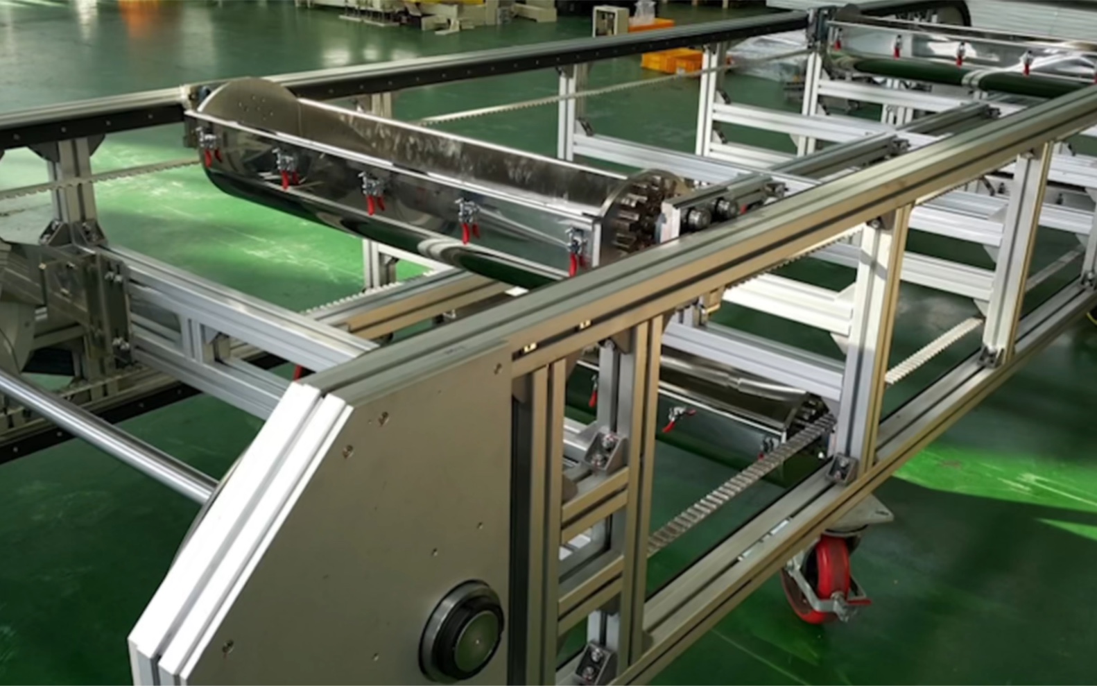 双列环形导轨丨hepco dts 轨道输送系统