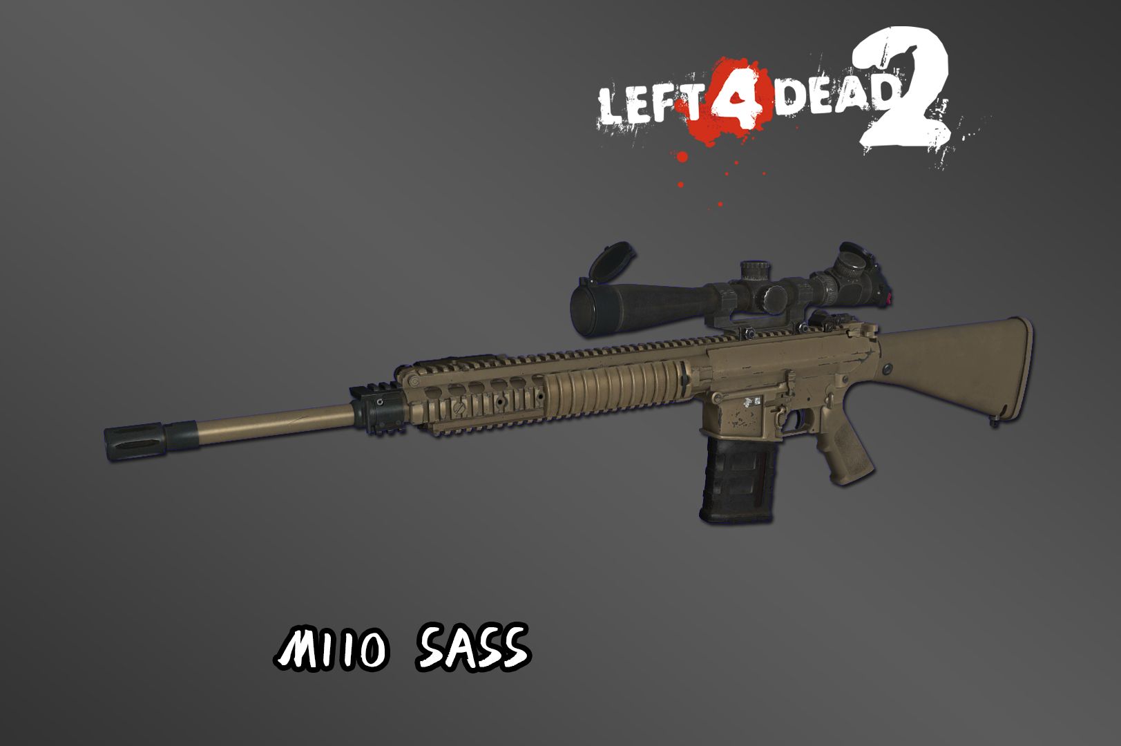 【求生之路2】m110 sass