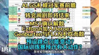 Download Video: 【札幌冠军赛前瞻#10】MST确认解散，Ezflash加入Heroez，混乱的转会期即将结束...