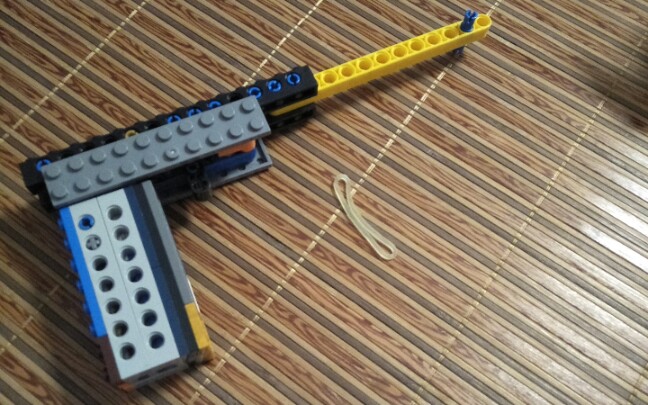 乐高皮筋枪(小枪自改)(求过审)_哔哩哔哩_bilibili