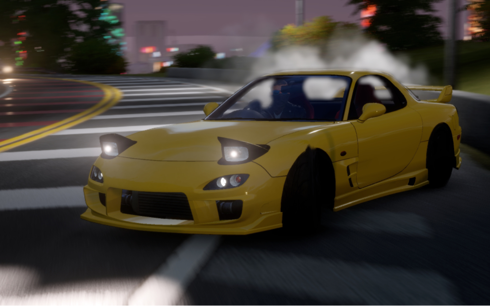 carxstreet 赤城redsuns第二 高桥启介座驾 rx7 fd3s试跑 改装数据